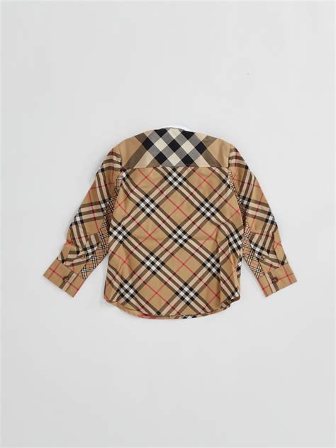 camicie burberry bambina|Abbigliamento firmato da bambino .